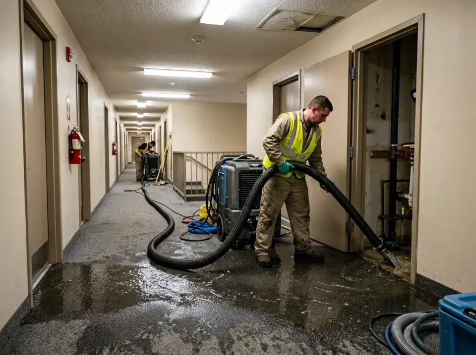 multi-unit-apartment-hallway-f-005 — frequently asked questions, Emergency Burst Pipe Water Extraction & Removal in Crisfiel…